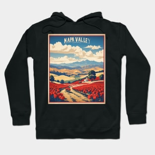 Napa Valley Napa County United States of America Tourism Vintage Poster Hoodie